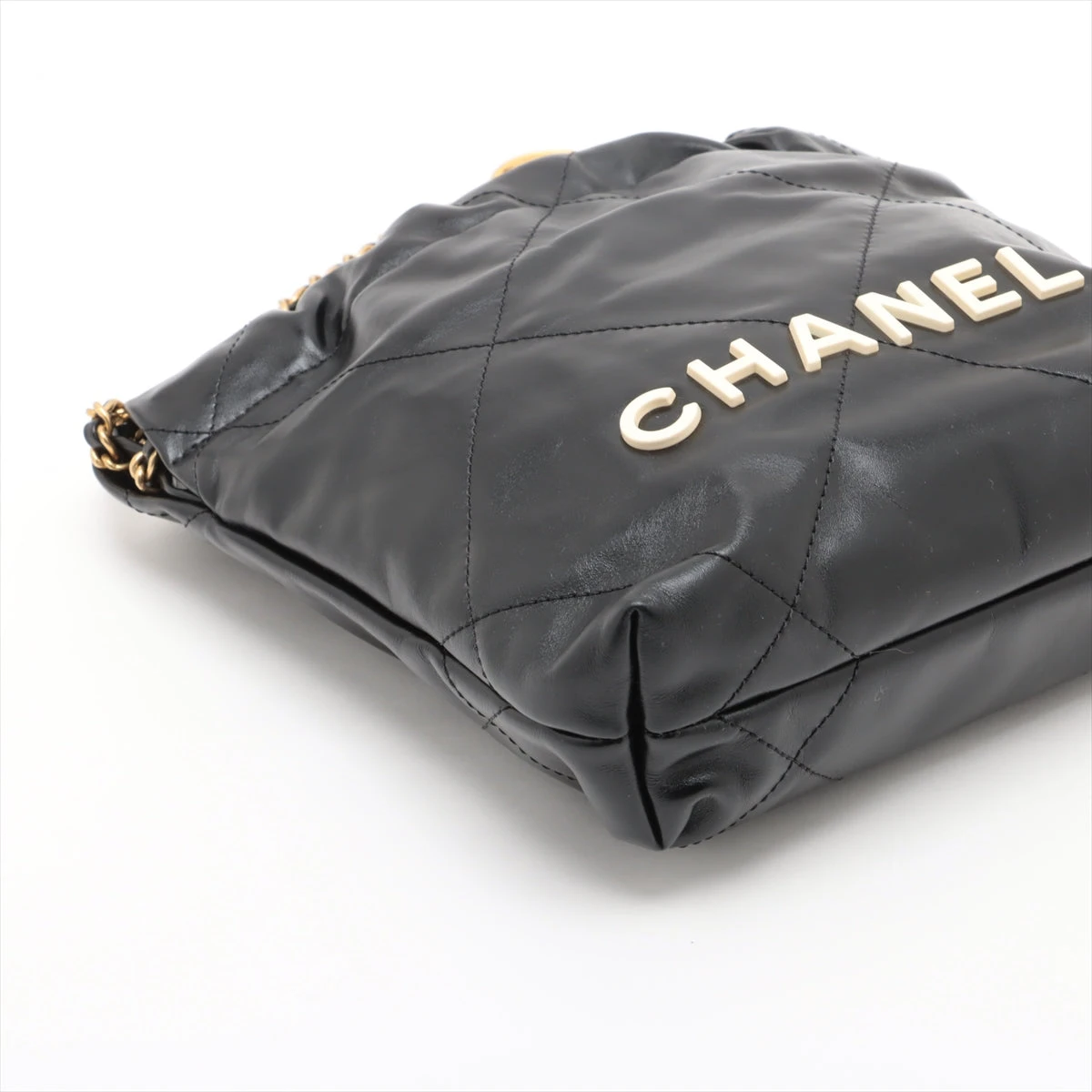 【ANARKIA公式アカウント01 】CHANEL シャネル CHANEL CHANEL22 ミニ AS3980 ホワイト ゴールド金具