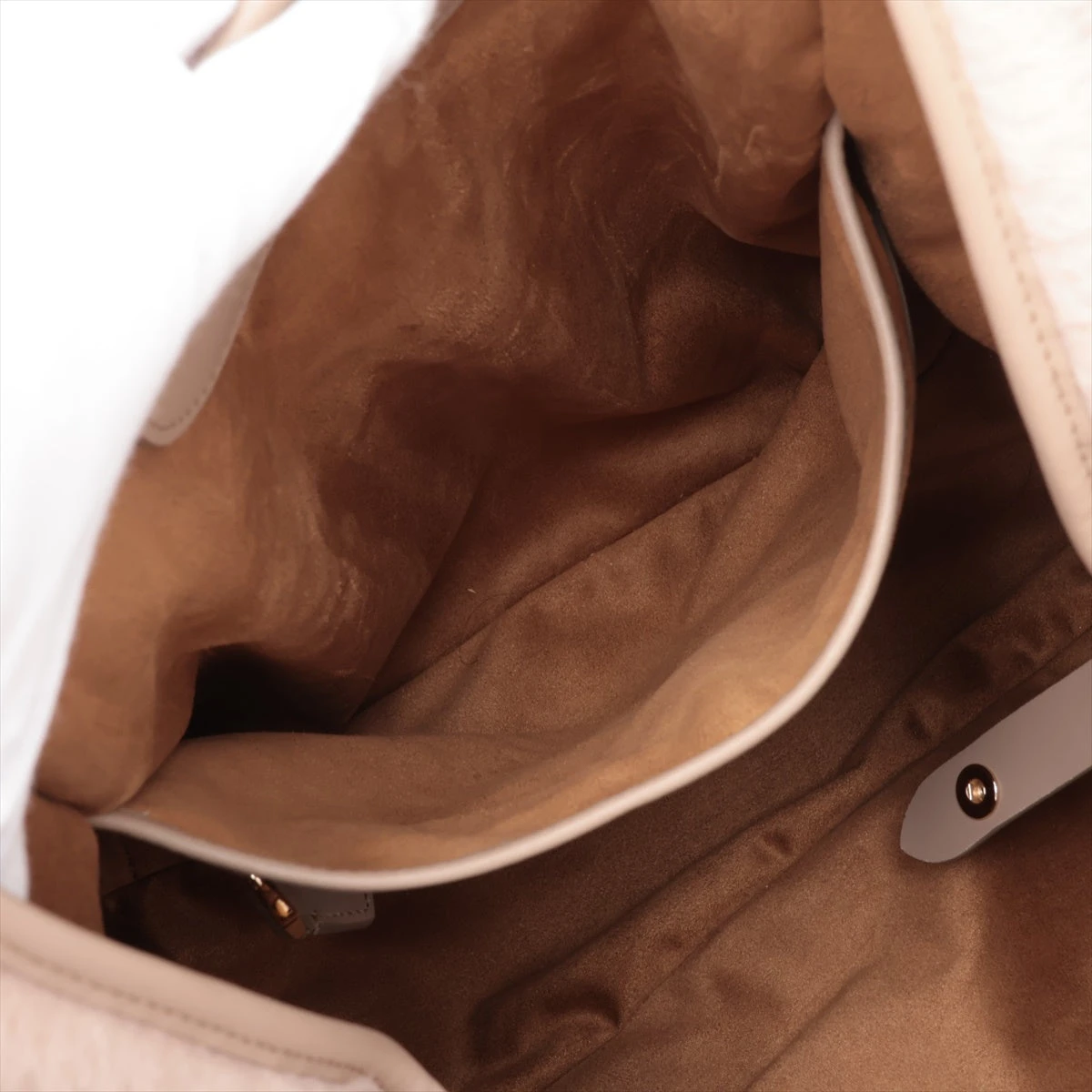 【未使用級】MaxMara テディバッグ 2way ベージュ　ハンドバッグ Max Mara - マックスマーラ Max Mara BAGの通販 by KOMEHYO