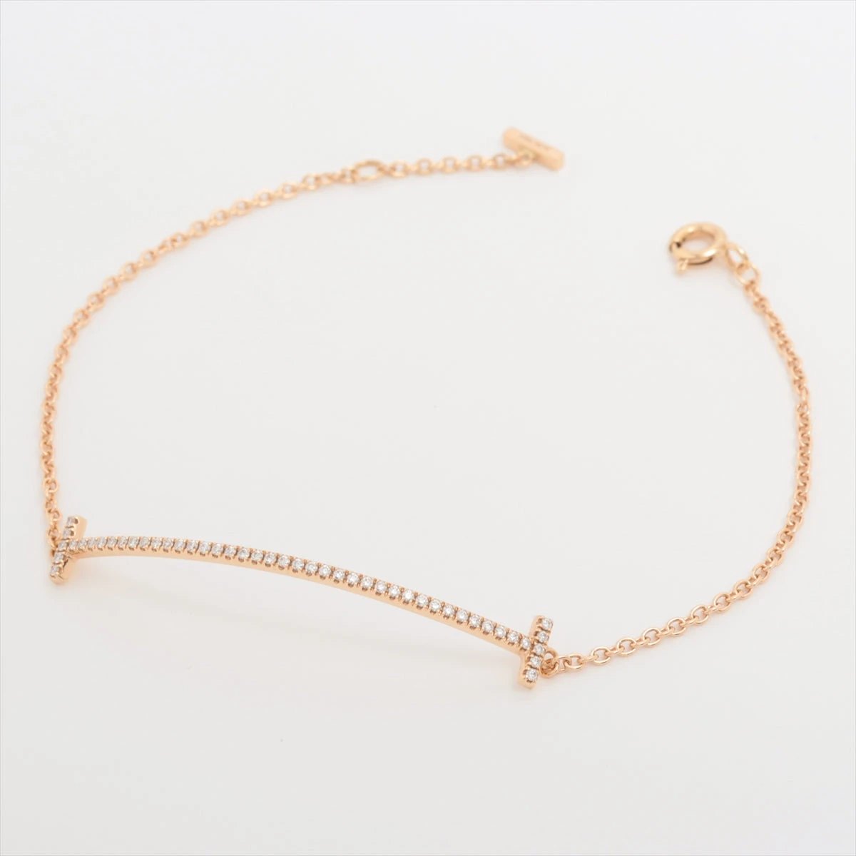 ✴︎TIFFANY✴︎ ティファニー Tスマイル ダイヤ ブレスレット YG ✴︎TIFFANY✴︎ ティファニー Tスマイル ダイヤ ブレスレット