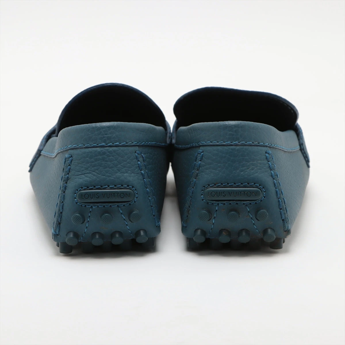 ヴィトン ホッケンハイムライン 14年 レザー ドライビングシューズ 8