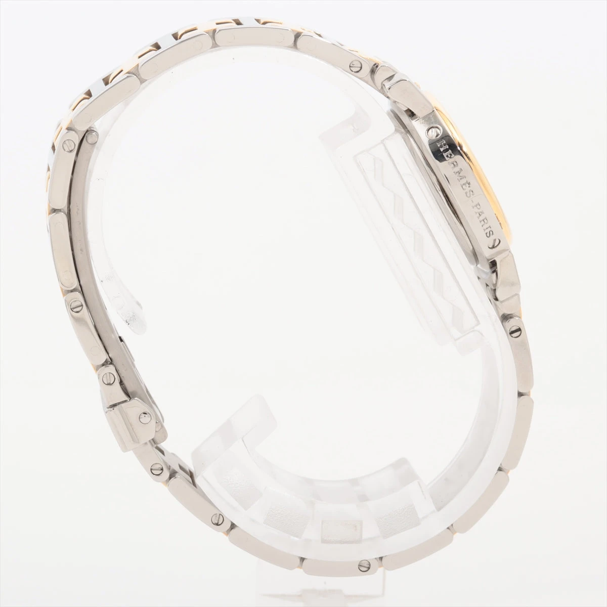 ◆エルメス◆クリッパー◆シェル◆ナクレ◆レディース◆CL4.220◆R-S HERMES エルメス CL4.220 クリッパーナクレ デイト クォーツ