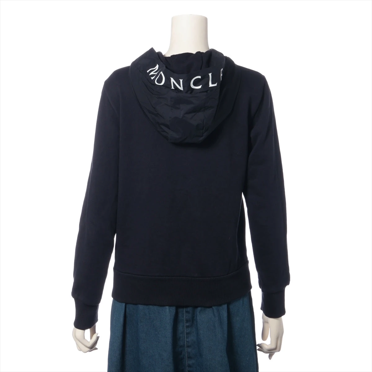 MONCLER フードロゴ パーカー ネイビー 14anni 2026年最新MONCLER 