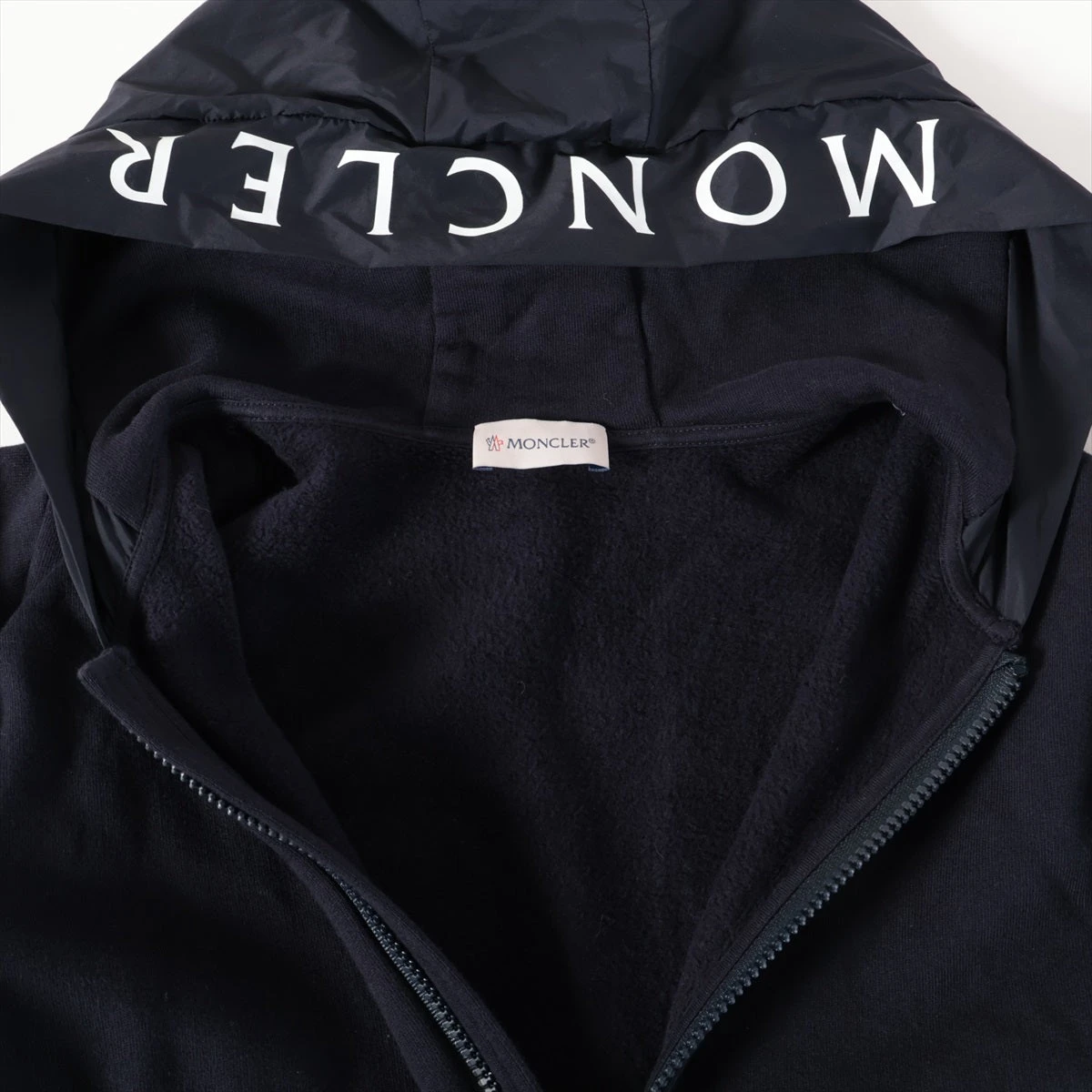 モンクレール 22年 コットン×ナイロン パーカー 14anni 164cm