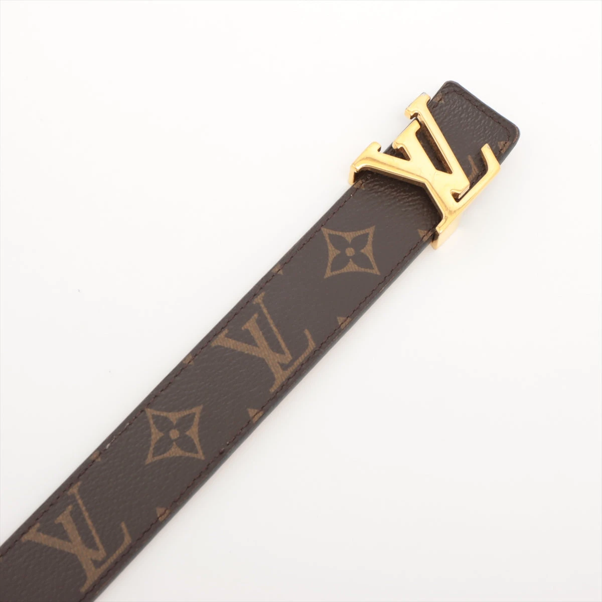 ヴィトン M0321 サンチュール LVイニシアル DO3260 ベルト PVC×レザー