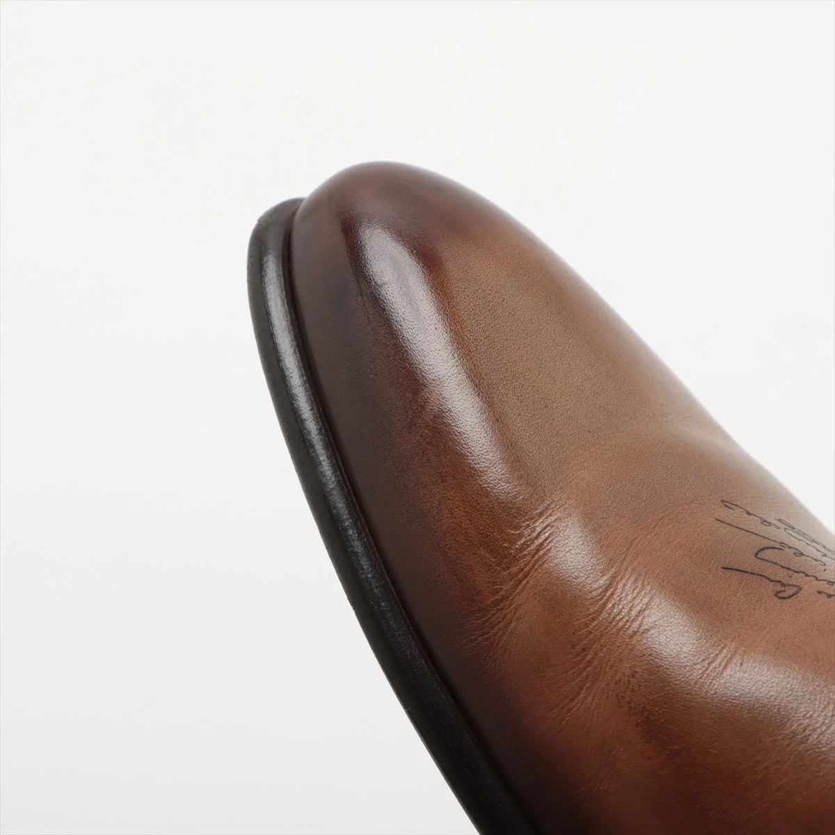 ベルルッティ カリグラフィ レザー ローファー 10 メンズ