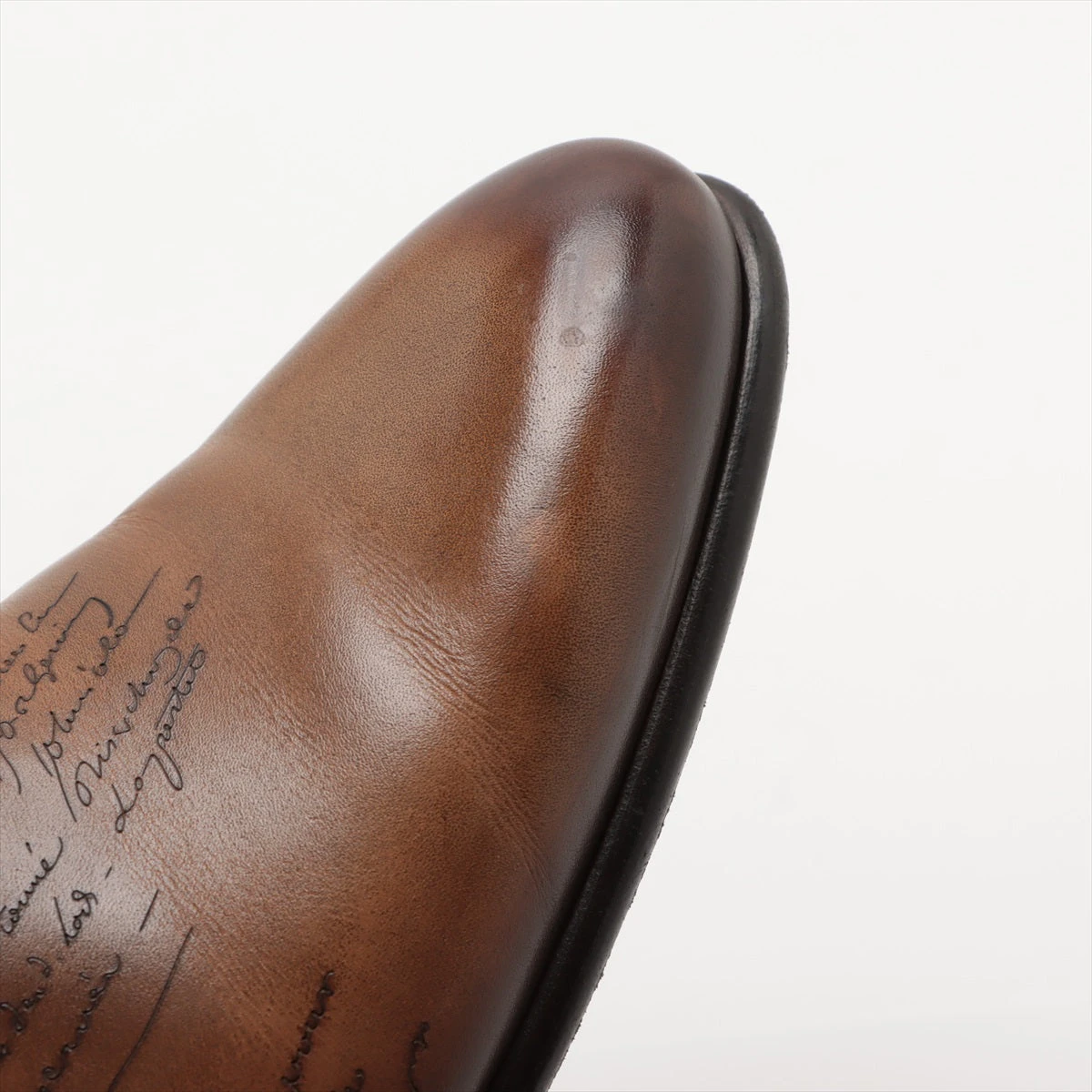 ベルルッティ カリグラフィ レザー ローファー 10 メンズ