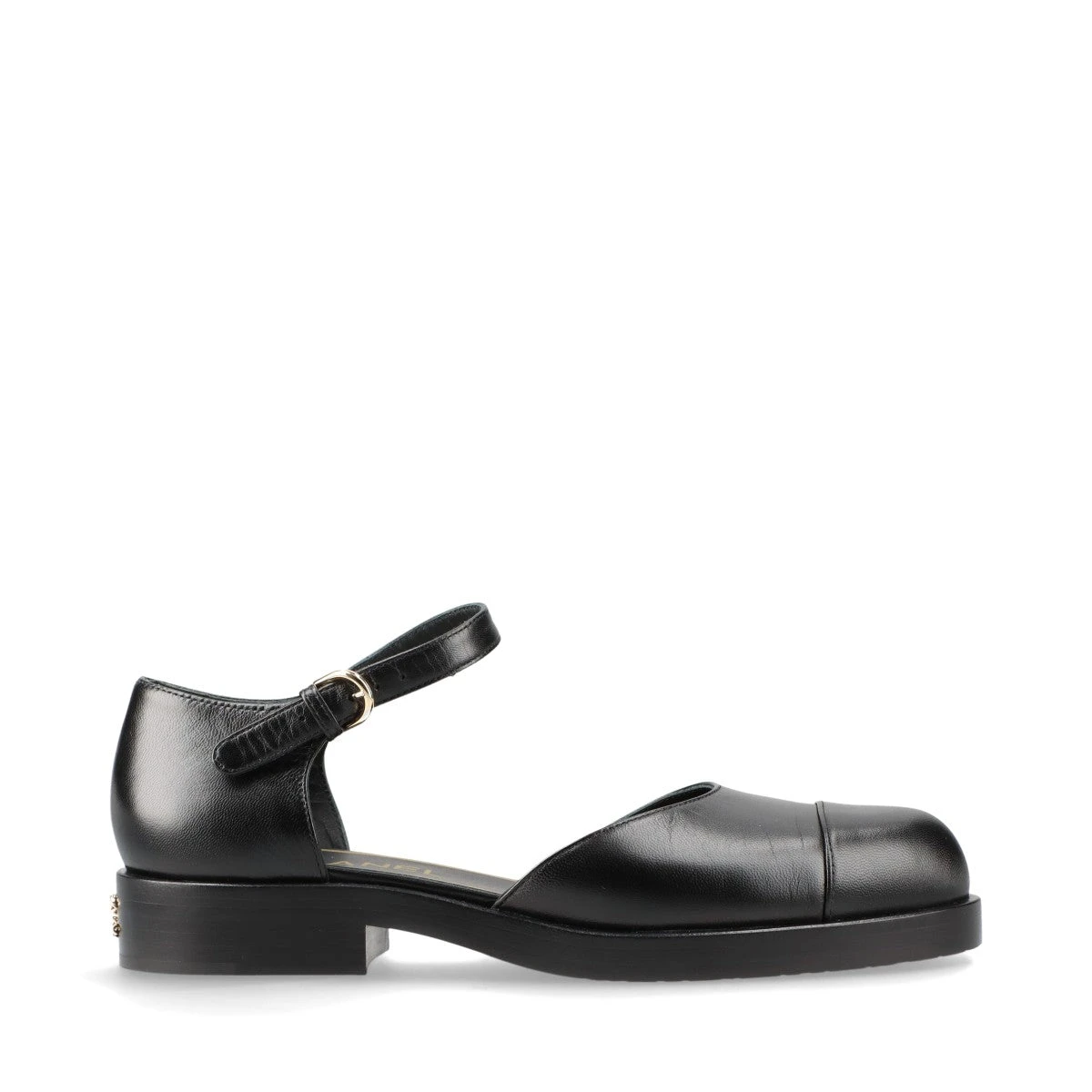 CHANEL シャネル ココマーク チェーン スリングバック パンプス 23P CHANEL シャネル ココマーク チェーン スリングバック パンプス