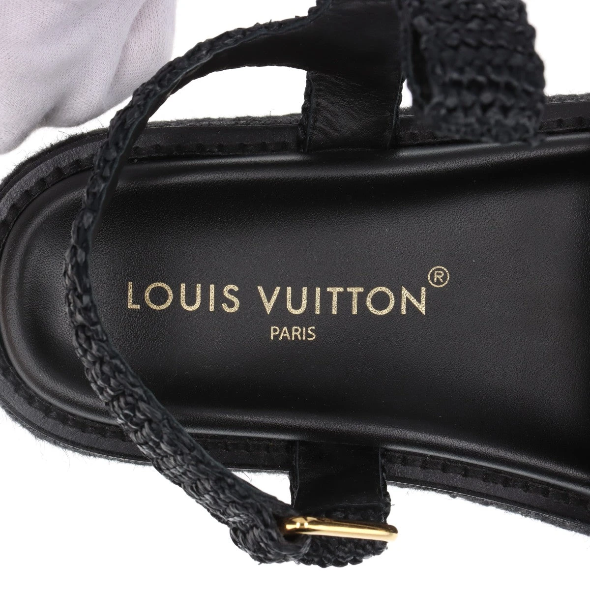 【期間限定価格】Louis Vuitton ブラック スライドサンダル 2350839476.jpg?1725244883
