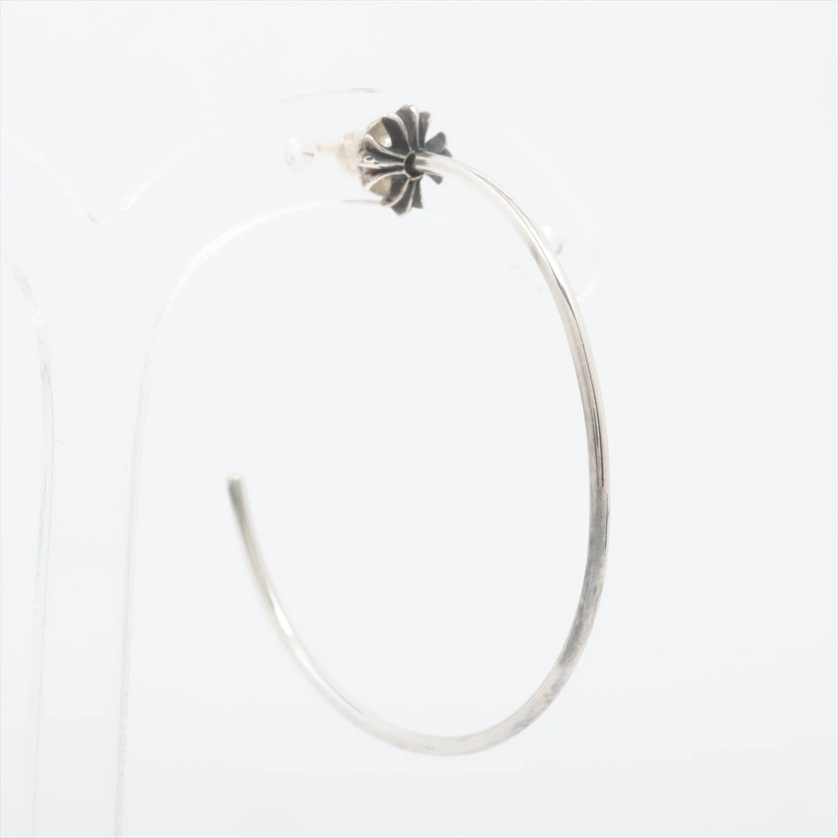 クロムハーツ CHプラス フープピアス 925×14K 2.5g A3010544