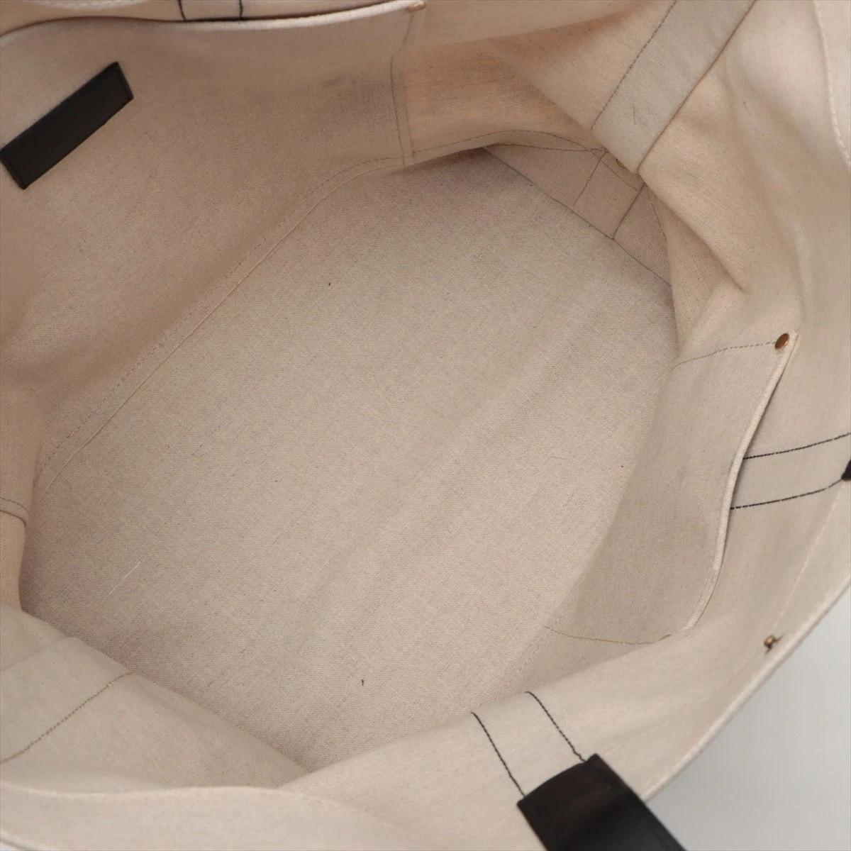 ダンヒル レガシー キャンバス×レザー トートバッグ ブラック×ベージュ