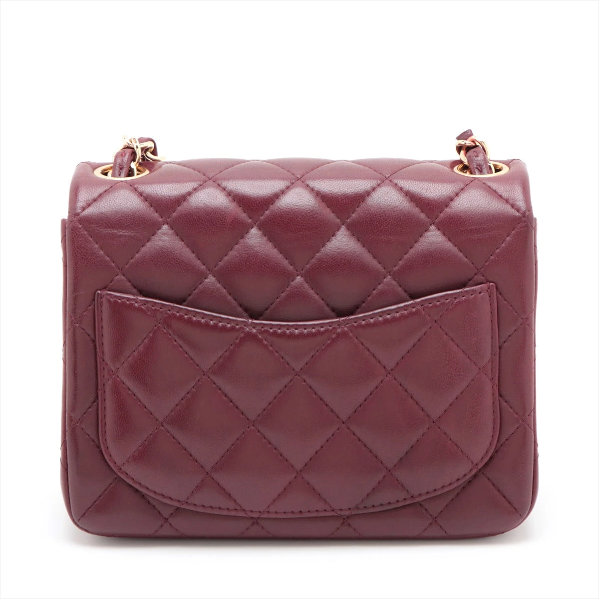 シャネル ミニマトラッセ17 ラムスキン シングルフラップ シングル