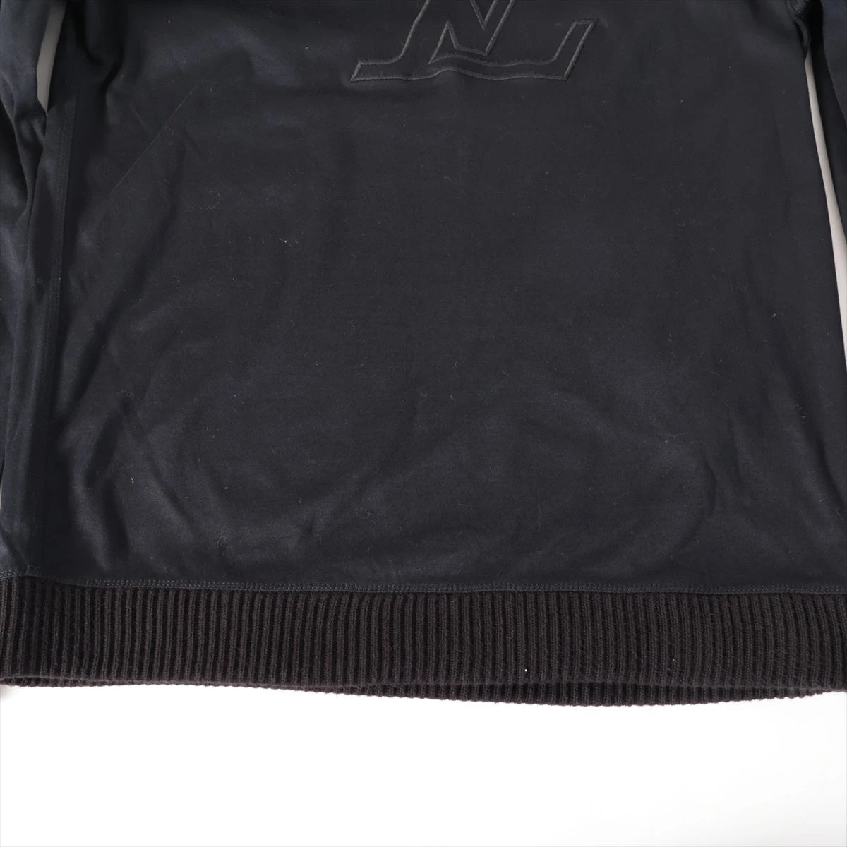 未使用級 LOUIS VUITTON 最高級 現行タグ スウェット 黒 XL相当