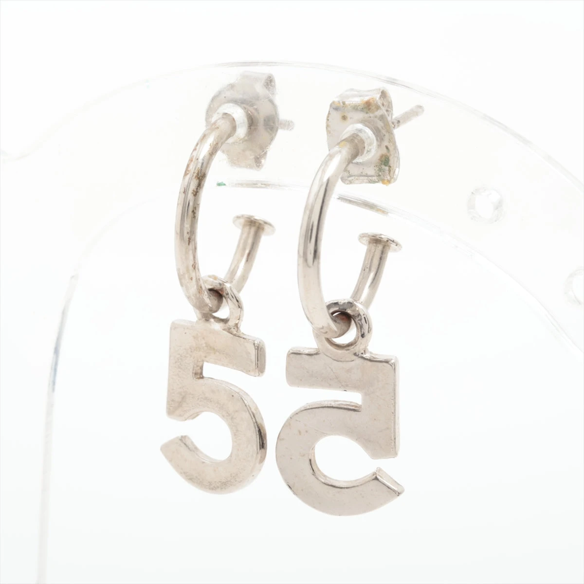 シャネル No.5 ピアス(両耳用) GP シルバー A3020927｜中古