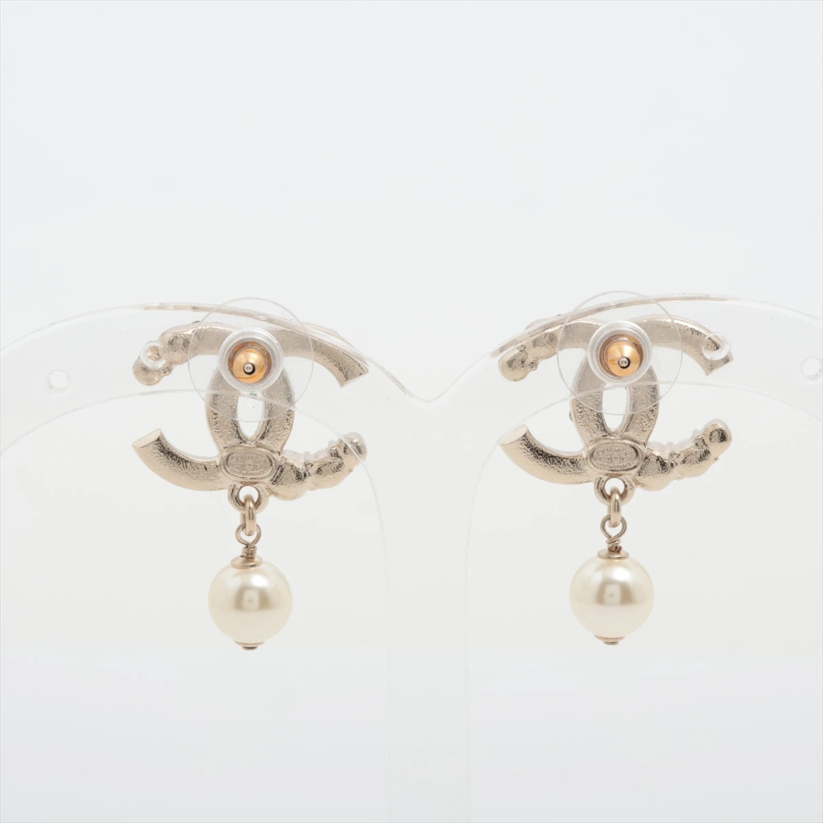 CHANEL シャネル ピアス 両耳 セット ココマーク パール ライトストーン CHANEL （新品・未使用品）シャネル ココマーク ラインストーン