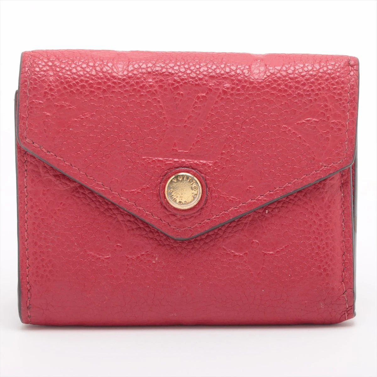 ヴィトン アンプラント ポルトフォイユゾエ M58879 スカーレット 財布  