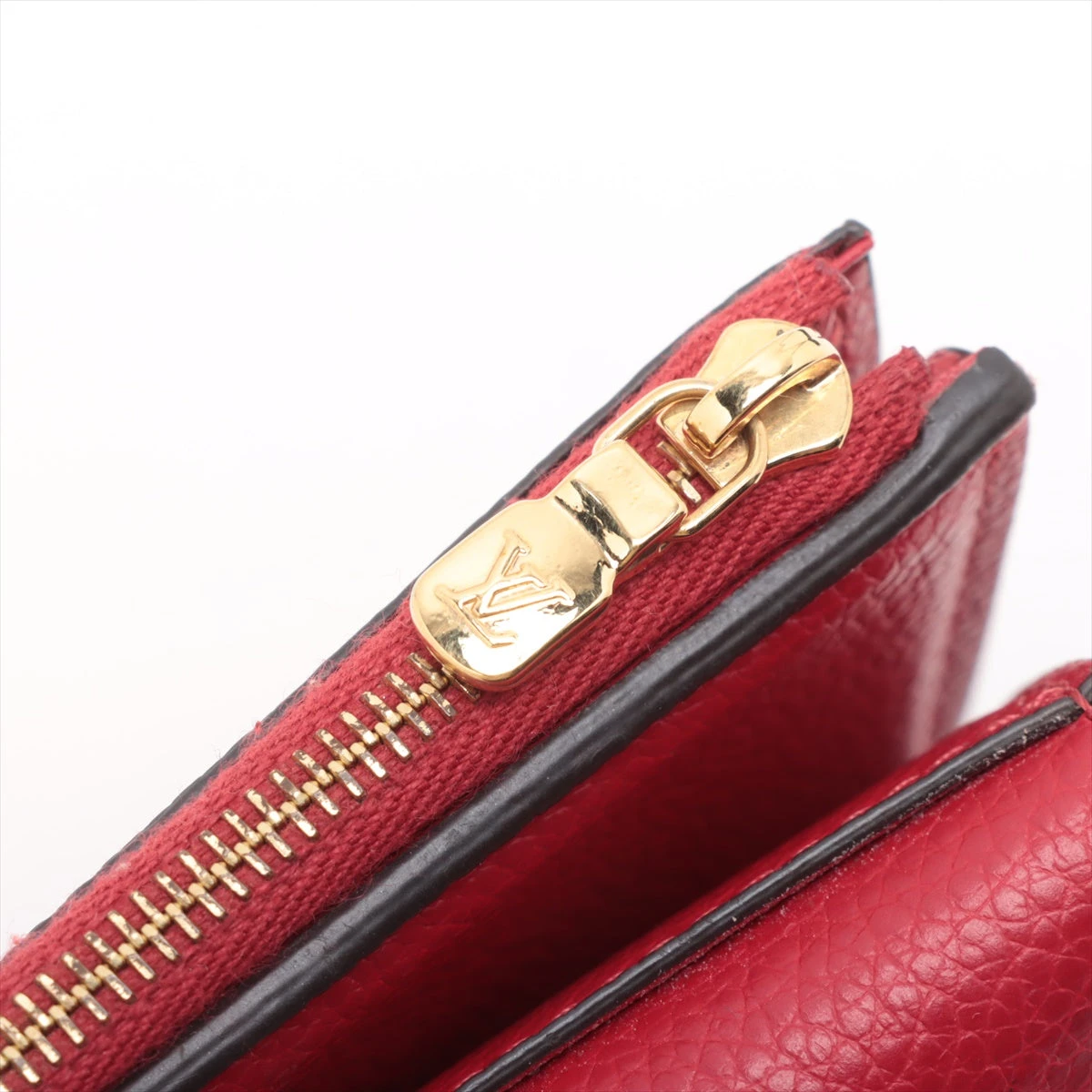 ヴィトン アンプラント ポルトフォイユゾエ M58879 スカーレット 財布  