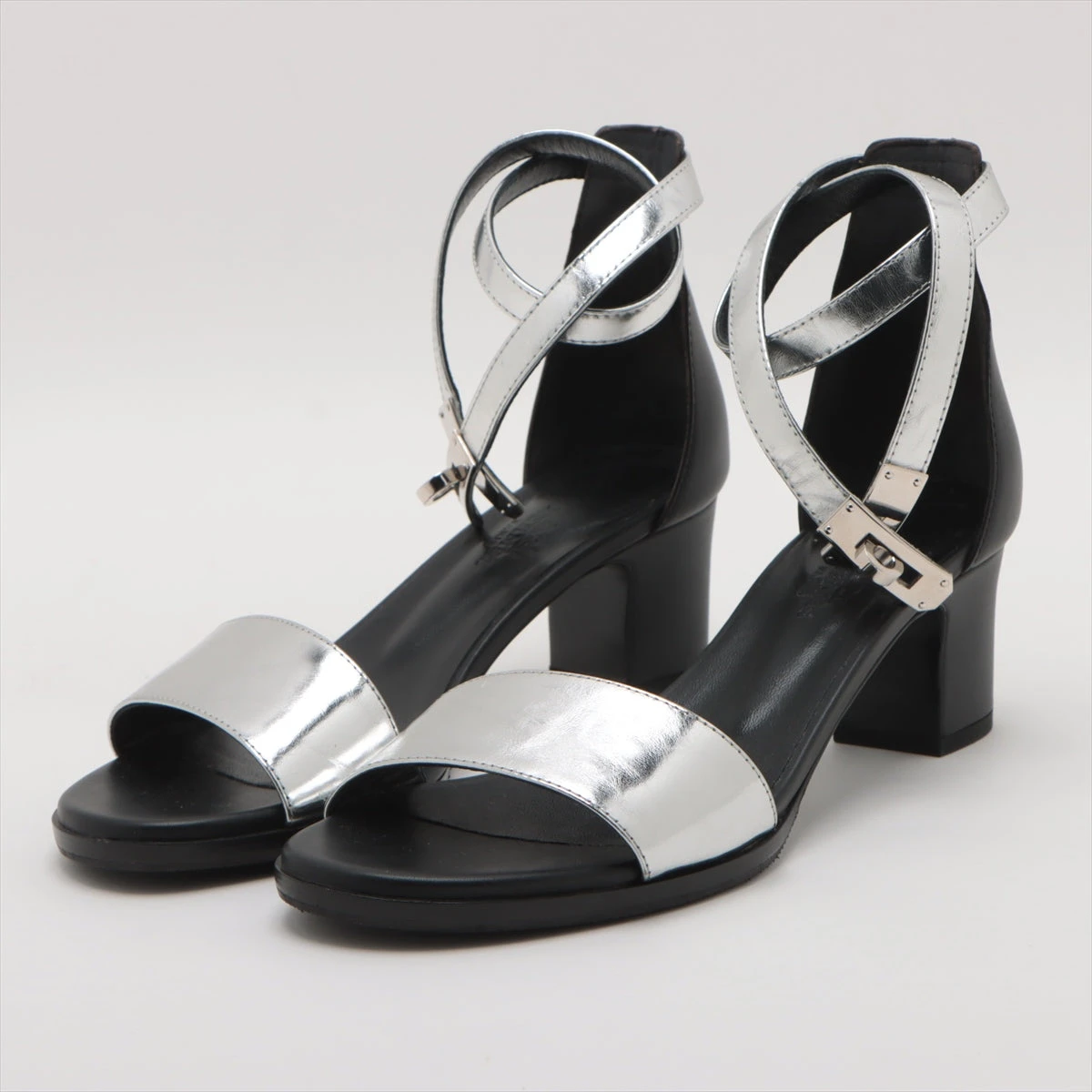 エルメスマネージュサンダルケリー金具37