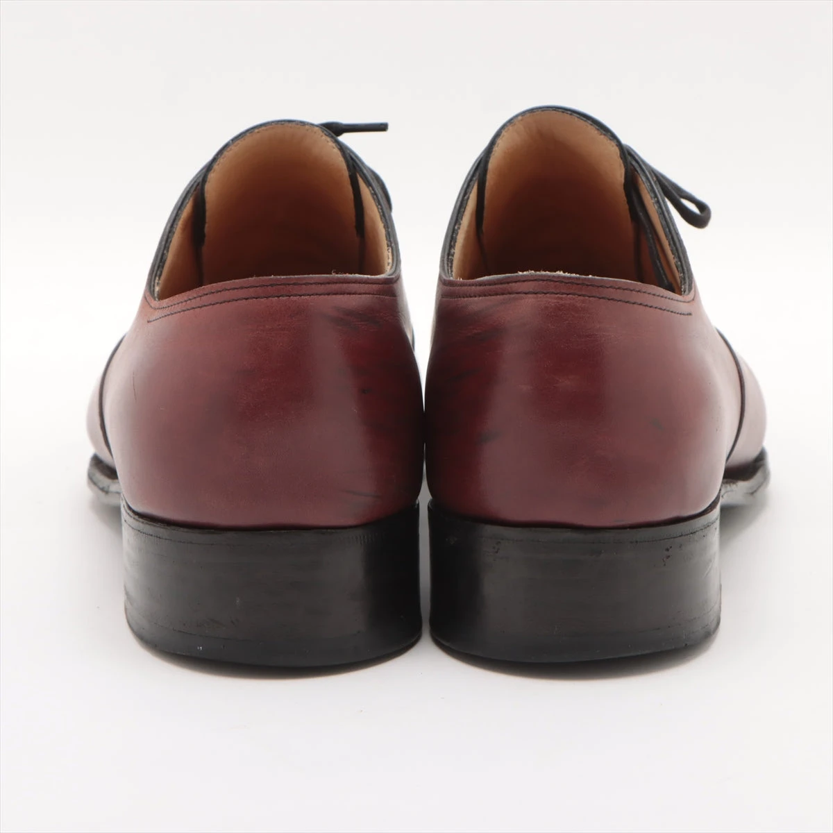 ジョンロブ OSAKA 2002 UK6E バーガンディ ボルドー 完品 ジョンロブ フィリップ2 レザー レザーシューズ 6 メンズ ボルドー