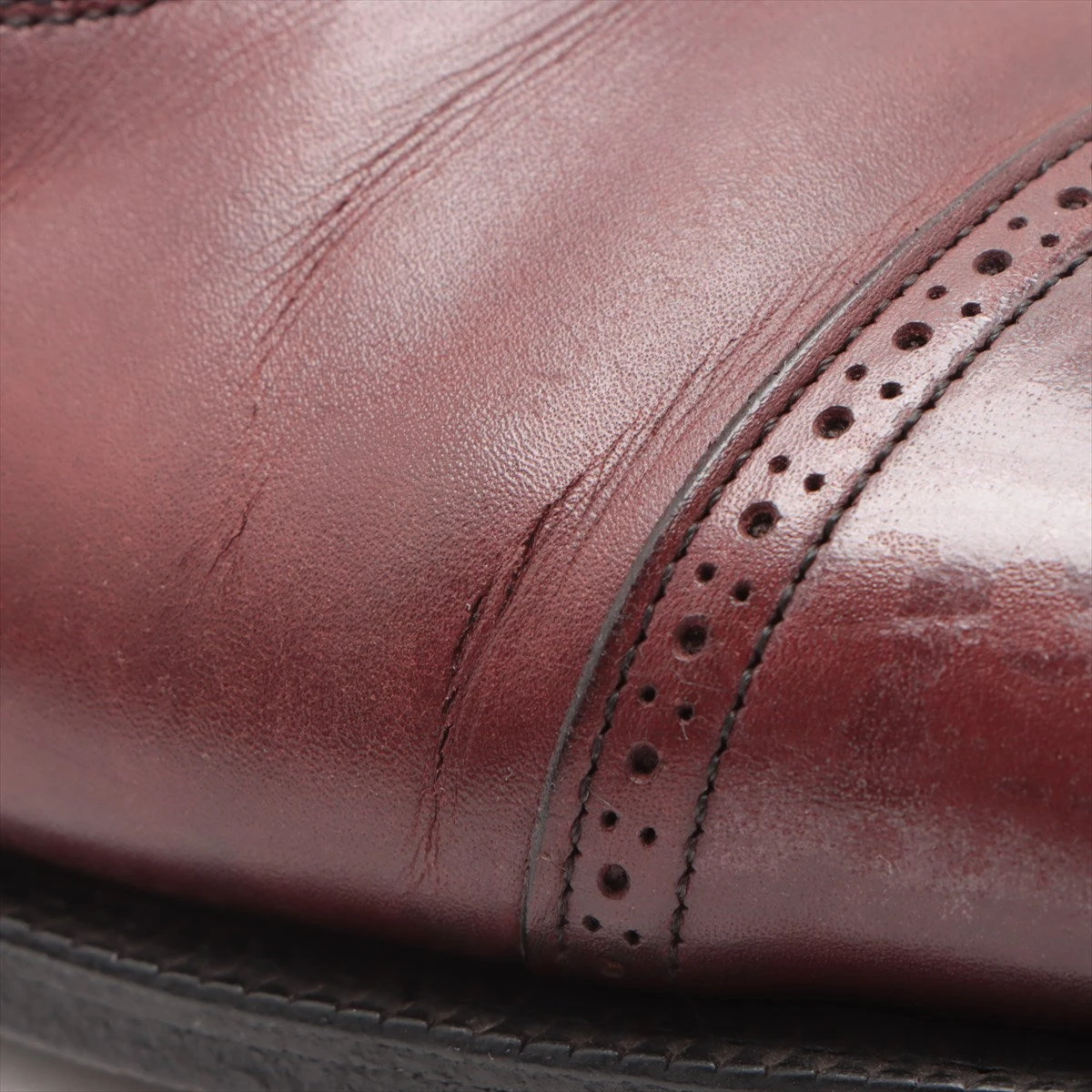 ジョンロブ フィリップ2 レザー レザーシューズ 6 メンズ ボルドー