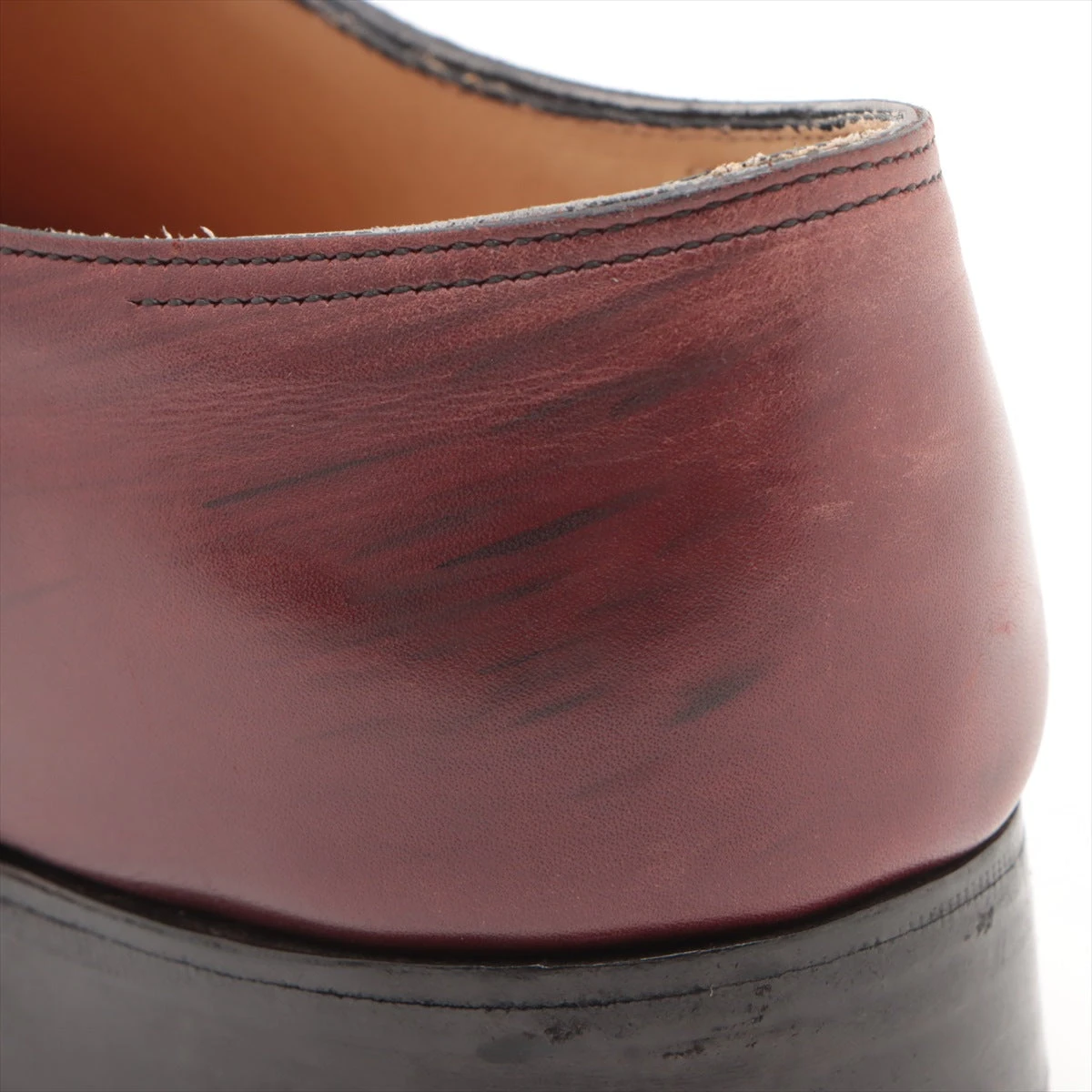 ジョンロブ フィリップ2 レザー レザーシューズ 6 メンズ ボルドー