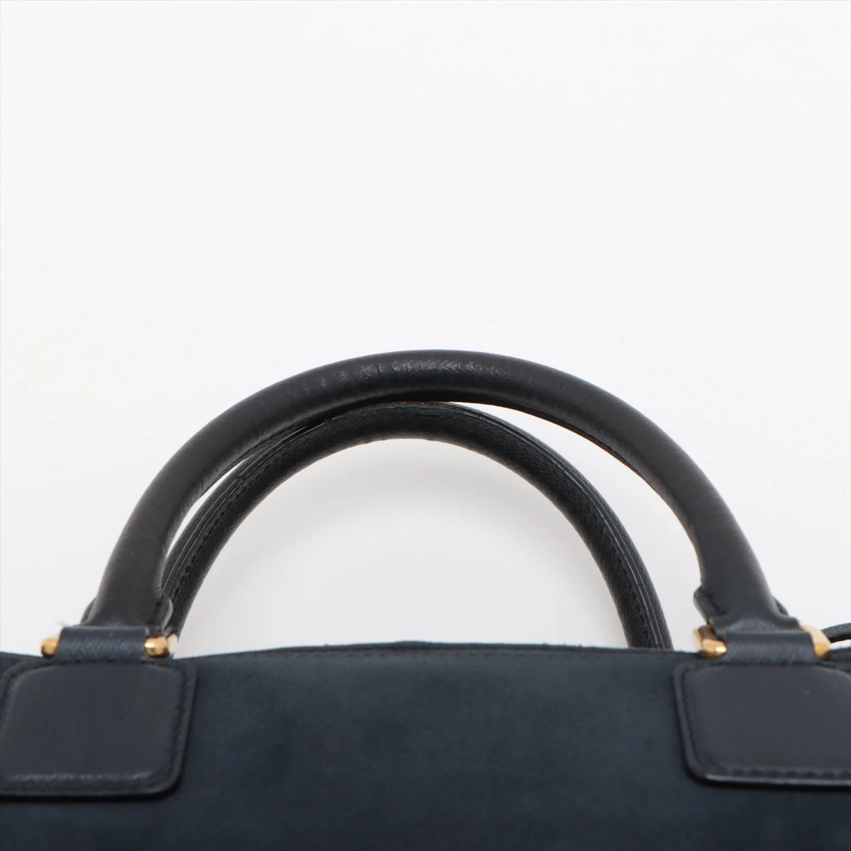 ロエベ アナグラム アマソナ36 レザー×スエード ハンドバッグ