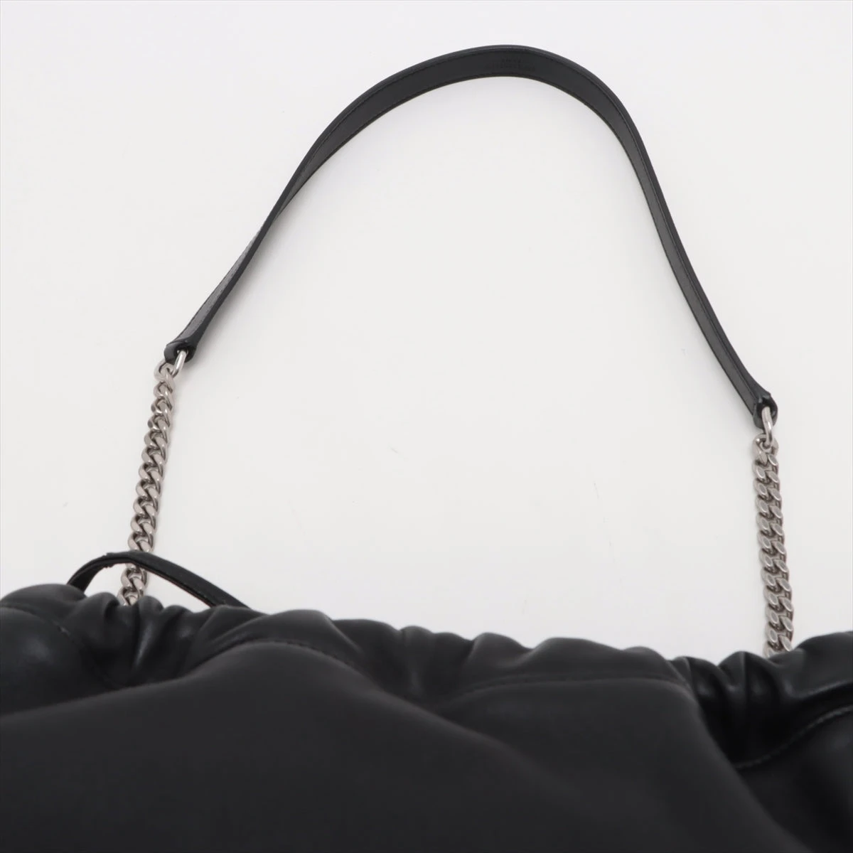 サンローラン テディ ショルダーバッグ レザー ブラック 538447 Yves Saint Laurent（イヴ・サンローラン） サンローランパリ チェーン