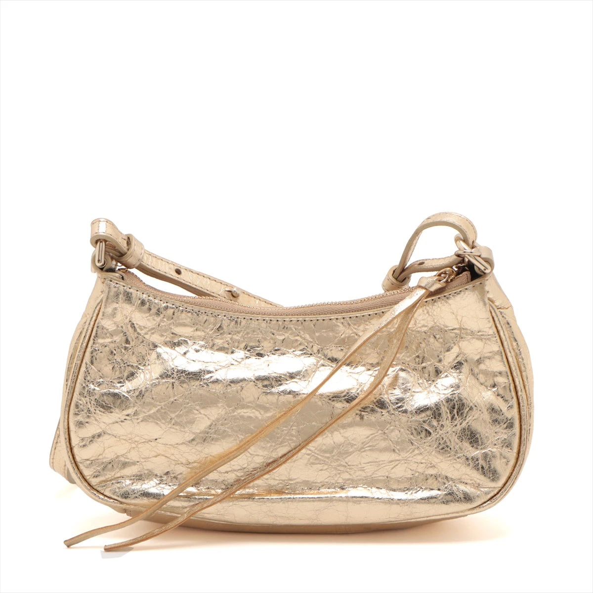 バレンシアガ BALENCIAGA ル カゴール 695814 ゴールド レザー スタッズ レディース ショルダーバッグ バレンシアガ BALENCIAGA ル カゴール 695814 ゴールド レザー