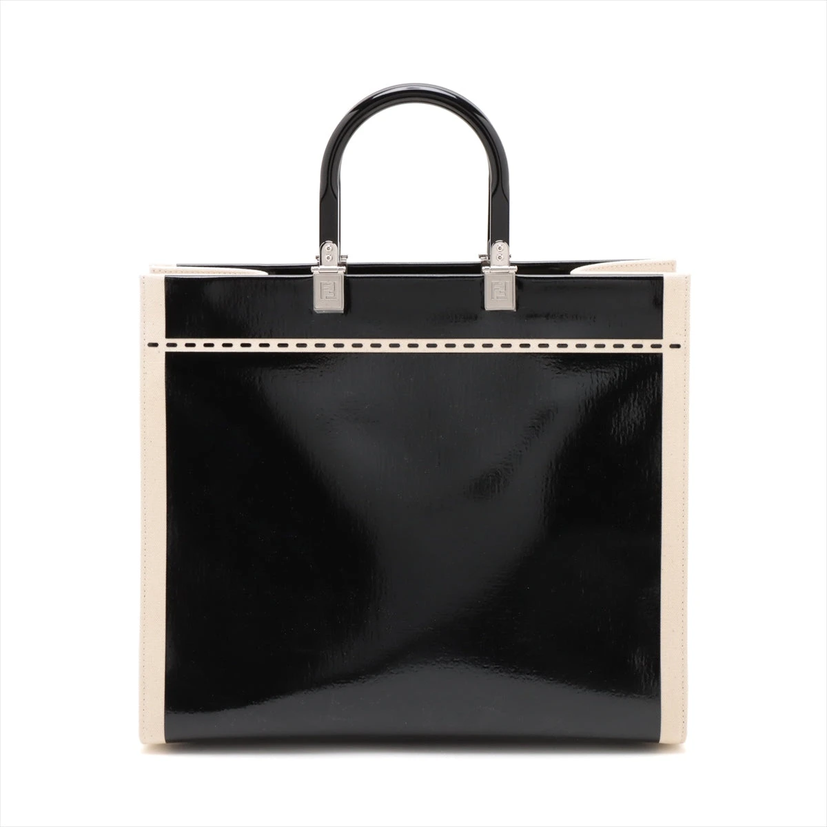 未使用限定品40万円】最終FENDACE サンシャイン革製2ウェイトートバッグ