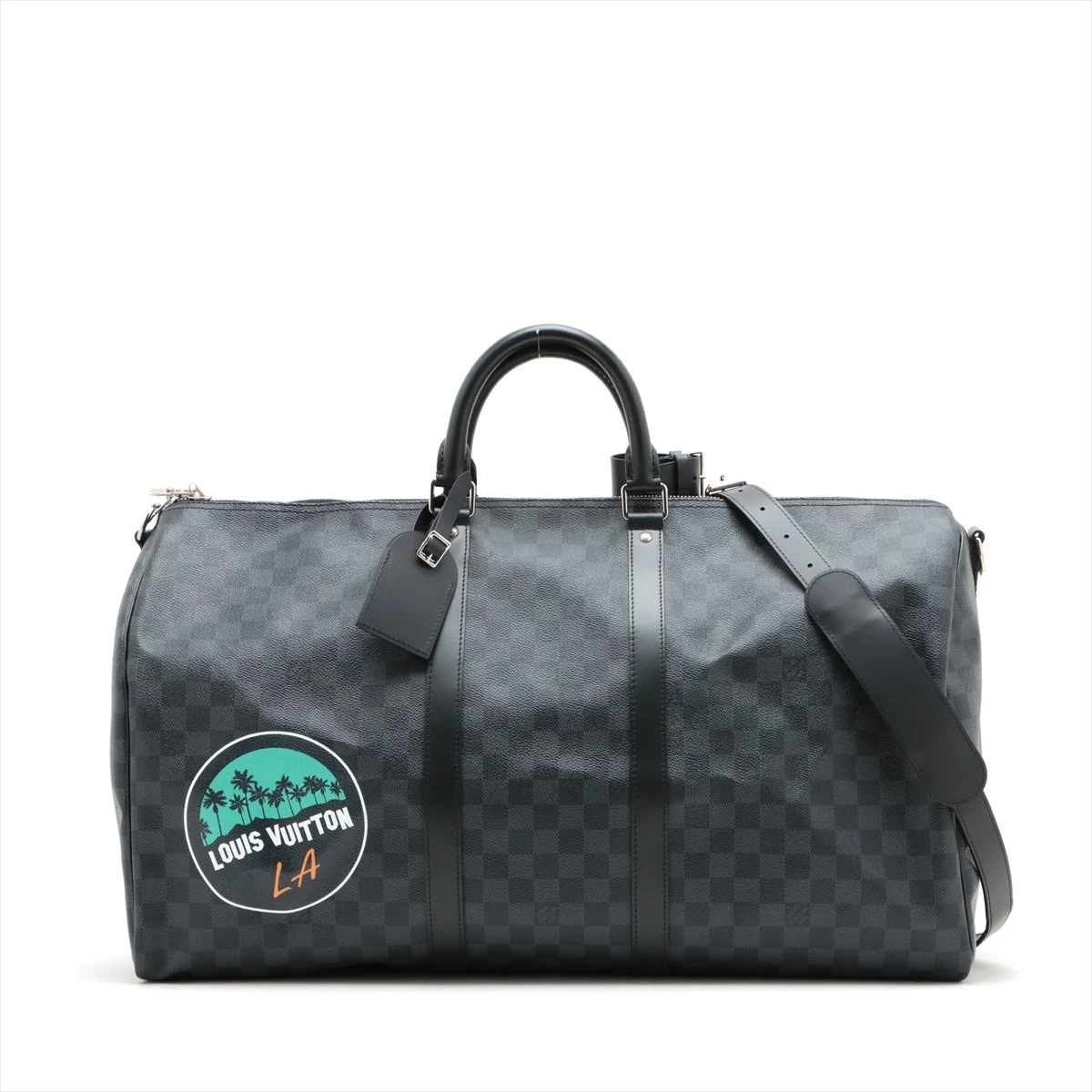 極上美品✨ルイヴィトン N41418 キーポル・バンドリエール 45 ダミエ ルイヴィトン LOUIS VUITTON ダミエ グラフィット キーポル