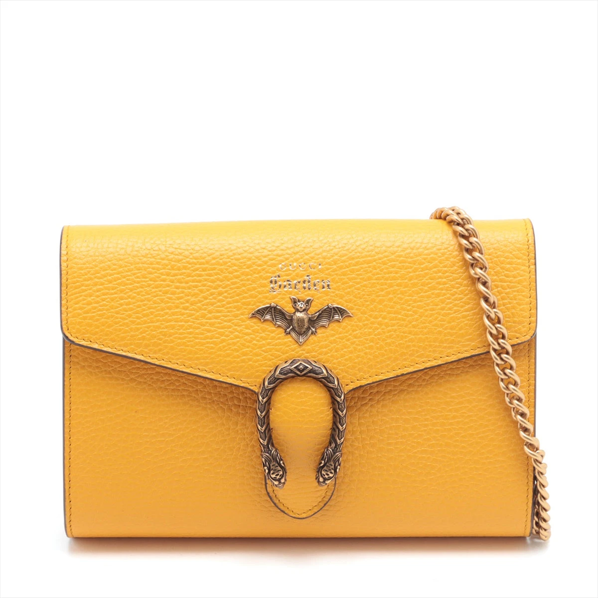 GUCCI イエロー チェーンウォレット GUCCI イエロー チェーンウォレット