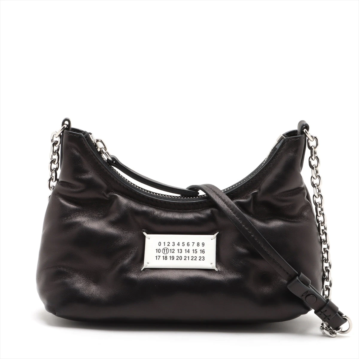 メゾンマルジェラ グラムスラム レザー チェーンショルダー