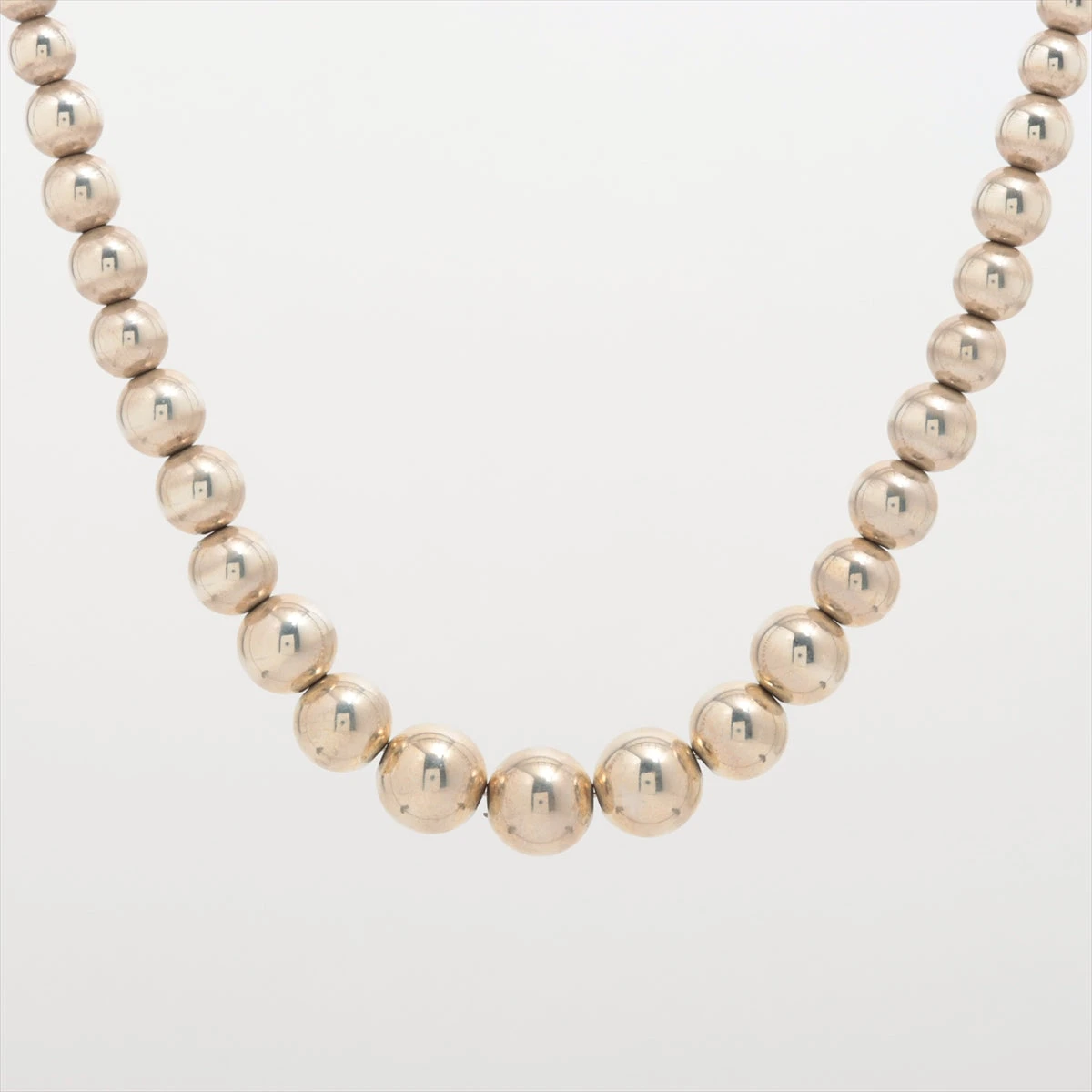 【美品】ティファニー　ハードウェア　ボールネックレス　スターリングシルバー ティファニー TIFFANY&Co. ハードウェア ボール ペンダント