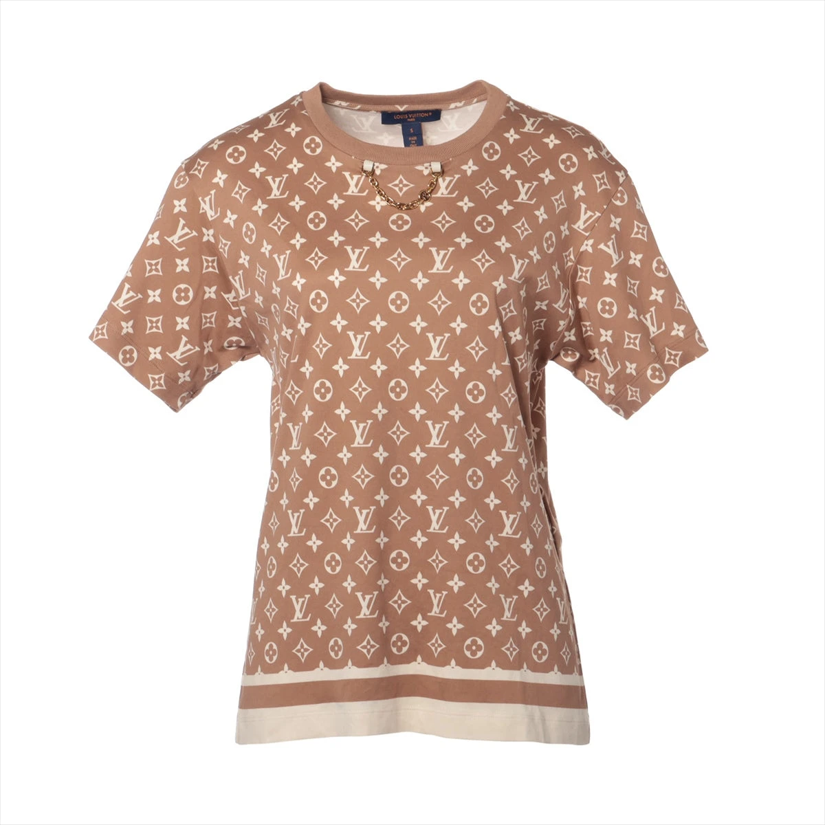 【NEW限定品】 ヴィトン モノグラム レディース XS Tシャツ コットン 23SS トップス