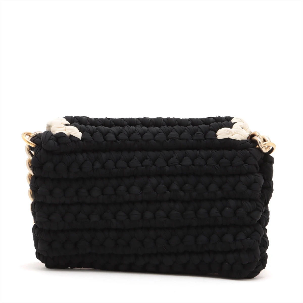 シャネル ココマーク ファブリック チェーンショルダーバッグ