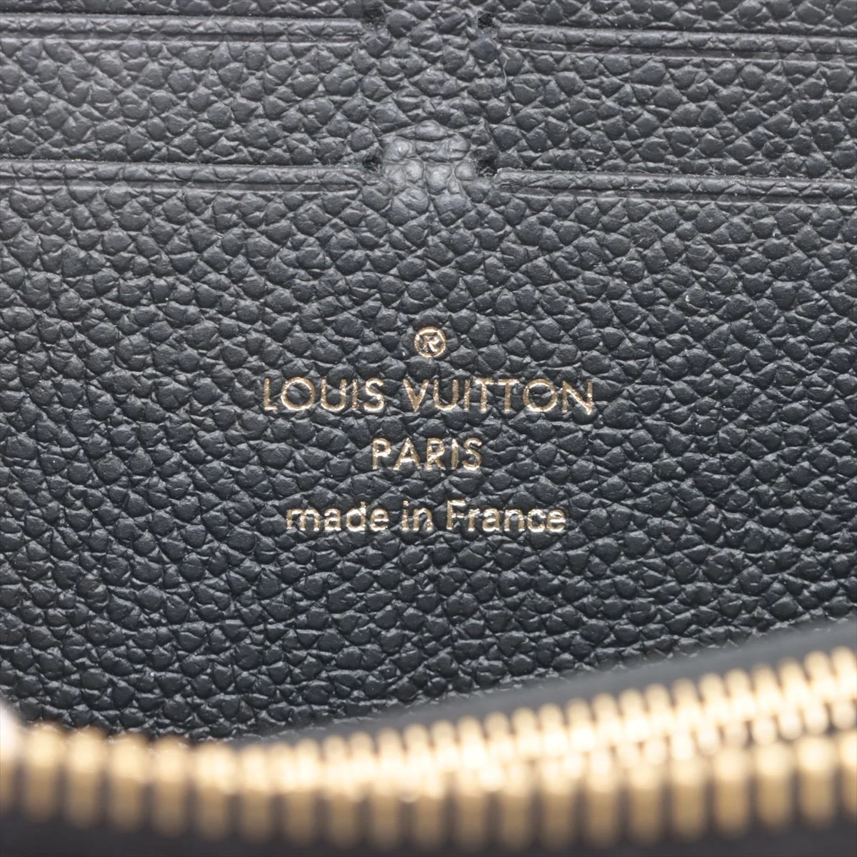 未使用に近い　ルイヴィトン　アンプラント　ポルトフォイユ　クレマンス　ノワール ルイ・ヴィトン LOUIS VUITTON ポルトフォイユ・クレマンス