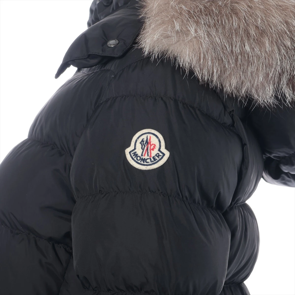 モンクレール ABELLE 21年 ナイロン ダウンコート 12A キッズ ブラック