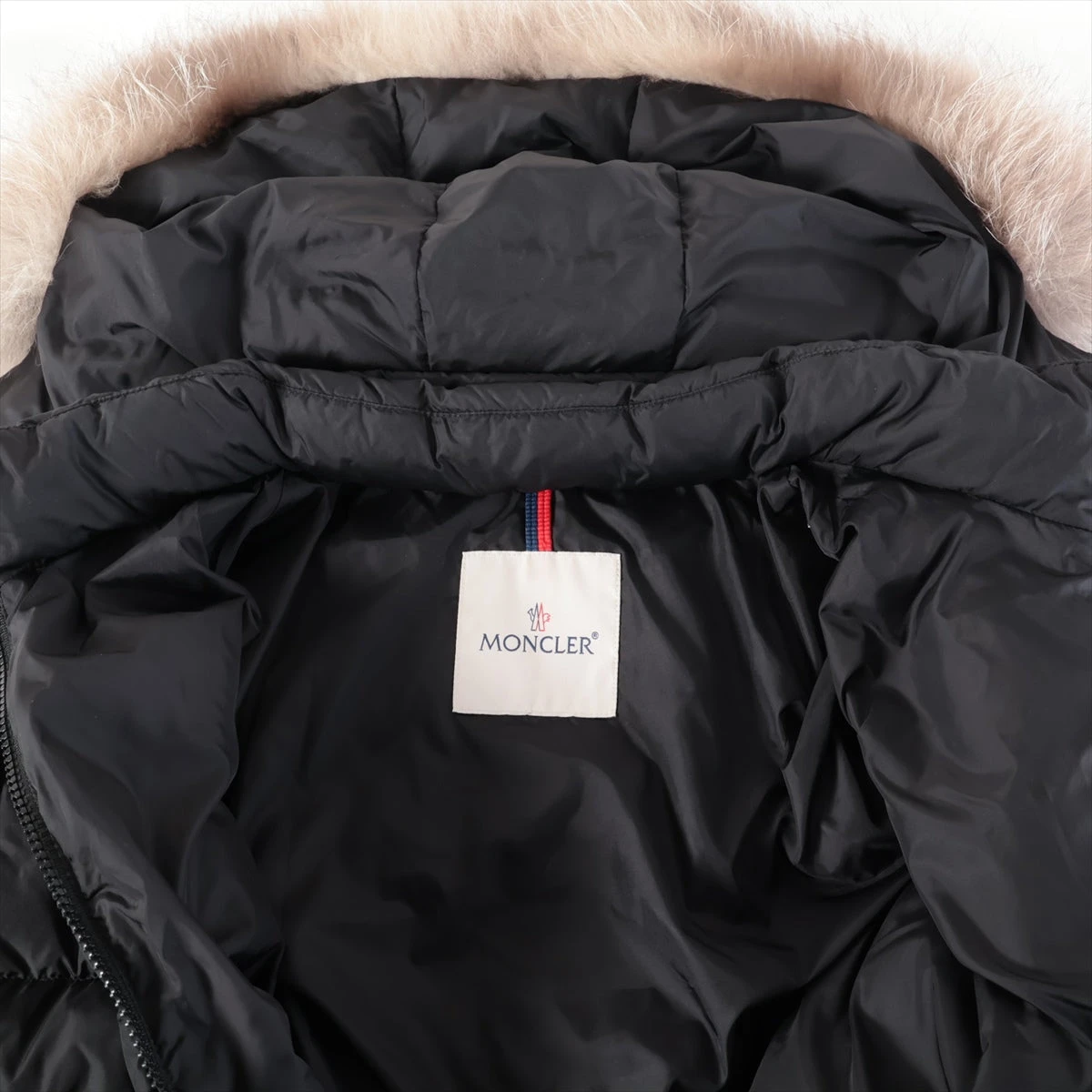 モンクレール moncler ABELLE　ブラック 12A モンクレール ABELLE 21年 ナイロン ダウンコート 12A キッズ ブラック