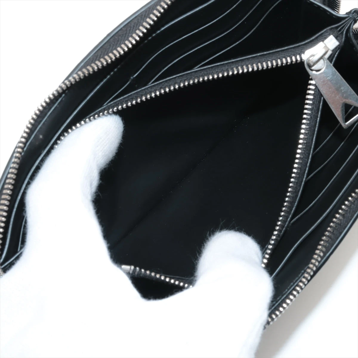 ボッテガヴェネタ マキシイントレチャート レザー ラウンド