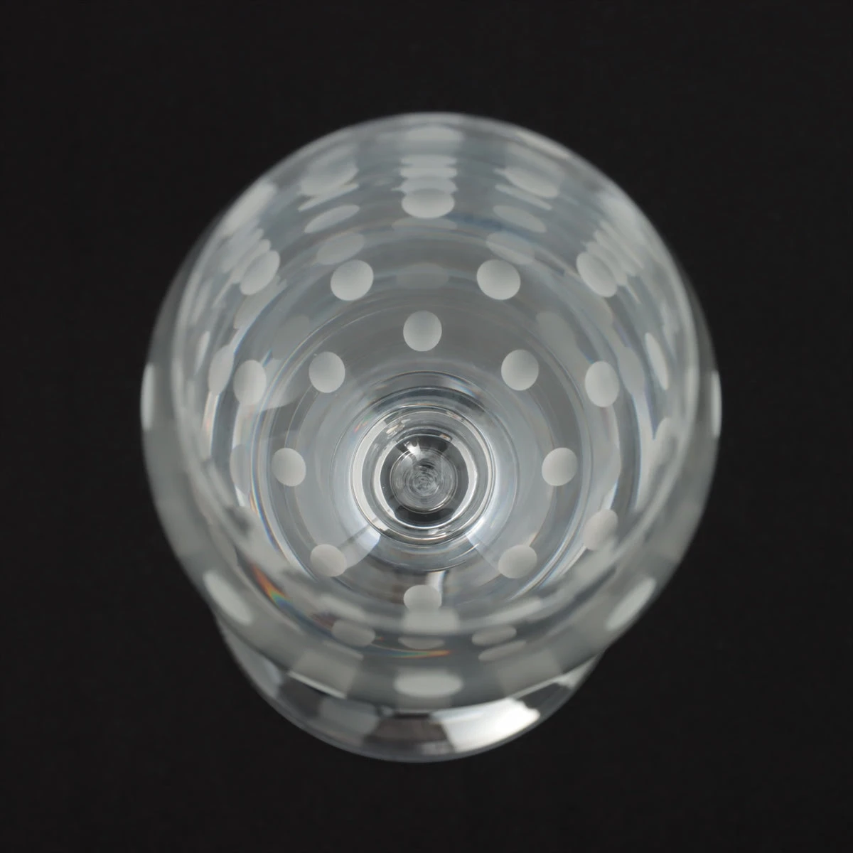 エルメス ファンファーレ ワイングラス ガラス クリア スレ くすみ