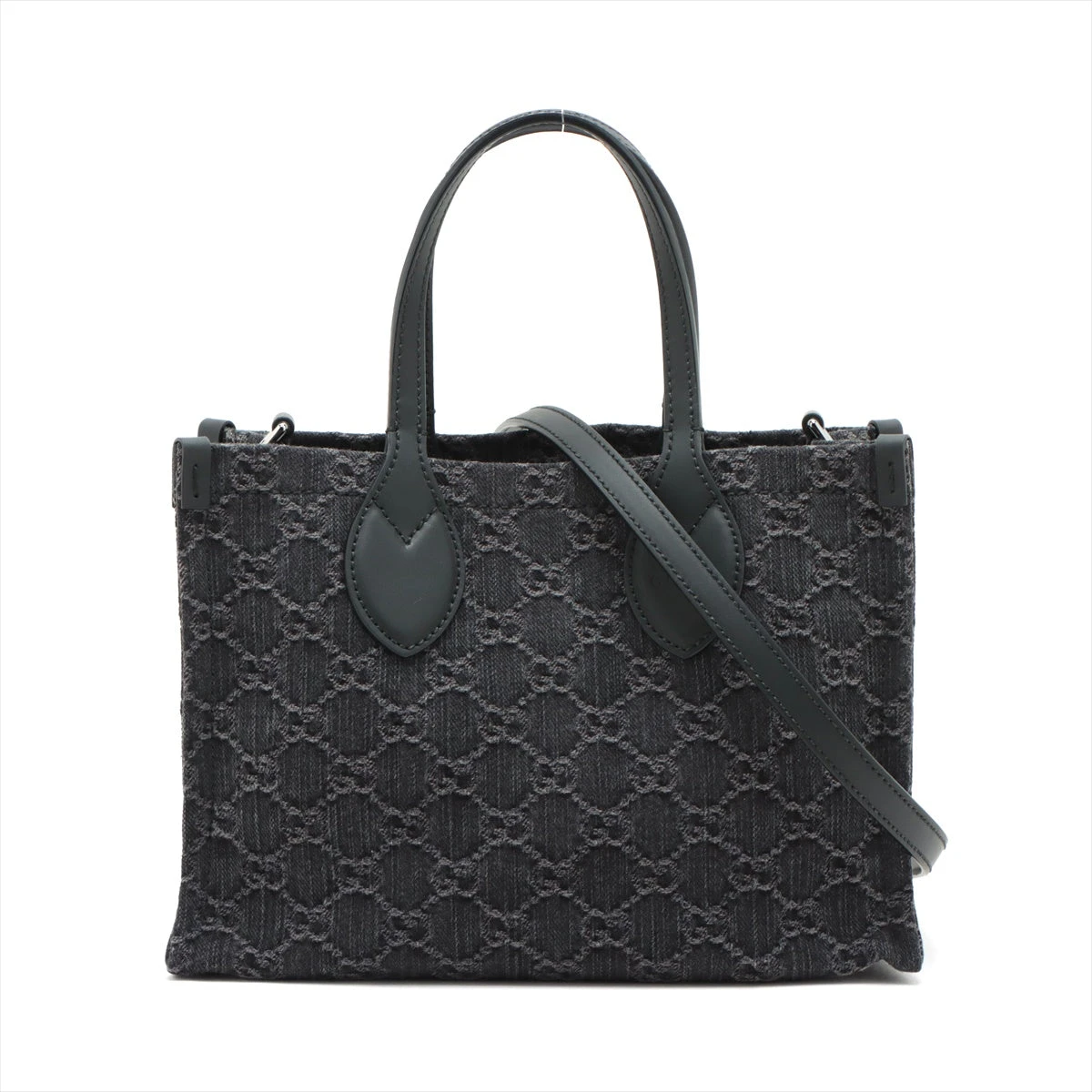 ！極美品！　GUCCI グッチ　デニム　ブラック GUCCI（グッチ）デニムパンツ 黒 サイズ:30(XXS位) レディース