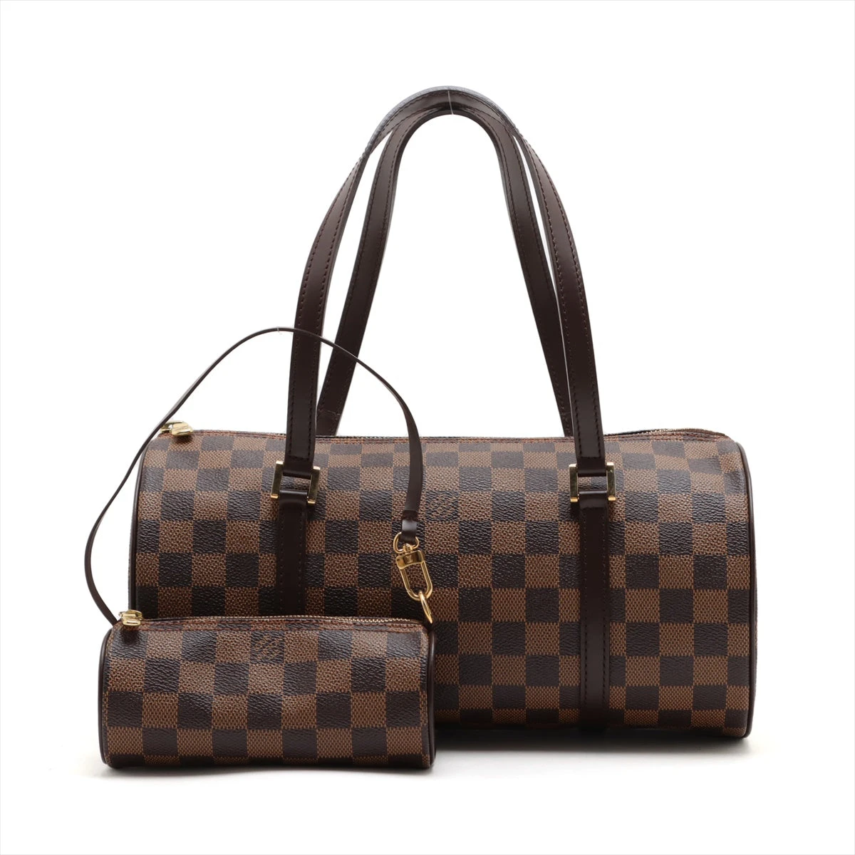 新品未使用　ルイヴィトン パピヨンダミエ 楽天市場】ルイヴィトン ハンドバッグ ダミエ パピヨン26 N51304