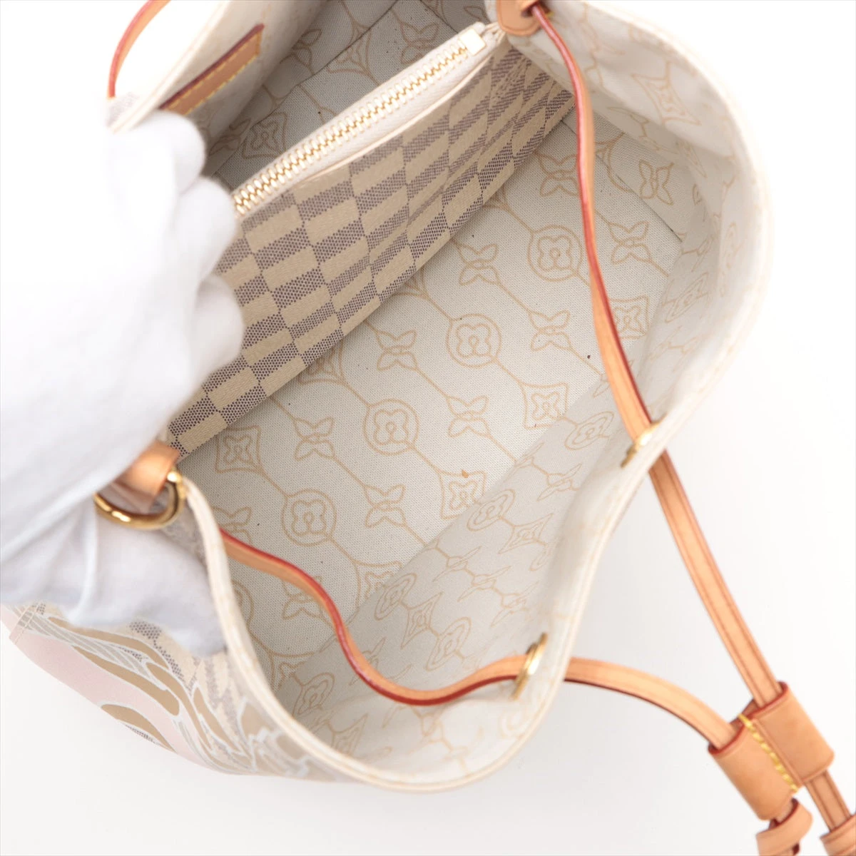 ルイ・ヴィトン ネオノエ ダミエ アズール ショルダーバッグ LOUIS VUITTON】ルイヴィトン『ダミエ アズール ネオノエ