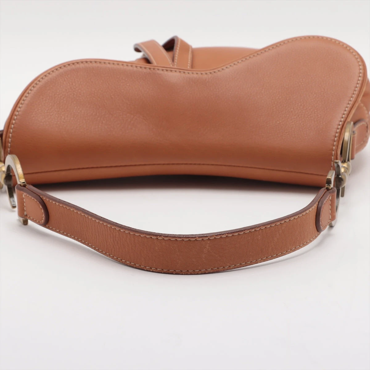 クリスチャンディオール サドルバッグ レザー ショルダーバッグ