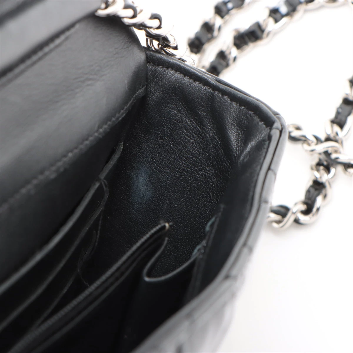 【証明書付】 シャネル マトラッセ ブラック レザーベルト シルバー 稼働 黒 楽天市場】【財布】CHANEL シャネル マトラッセ 2つ折り財布