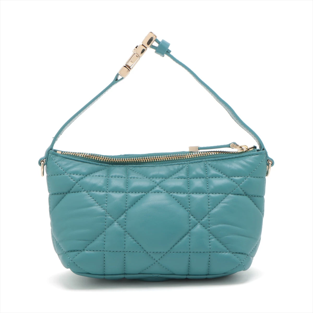 クリスチャンディオール カナージュ ノマドポーチ レザー チェーン