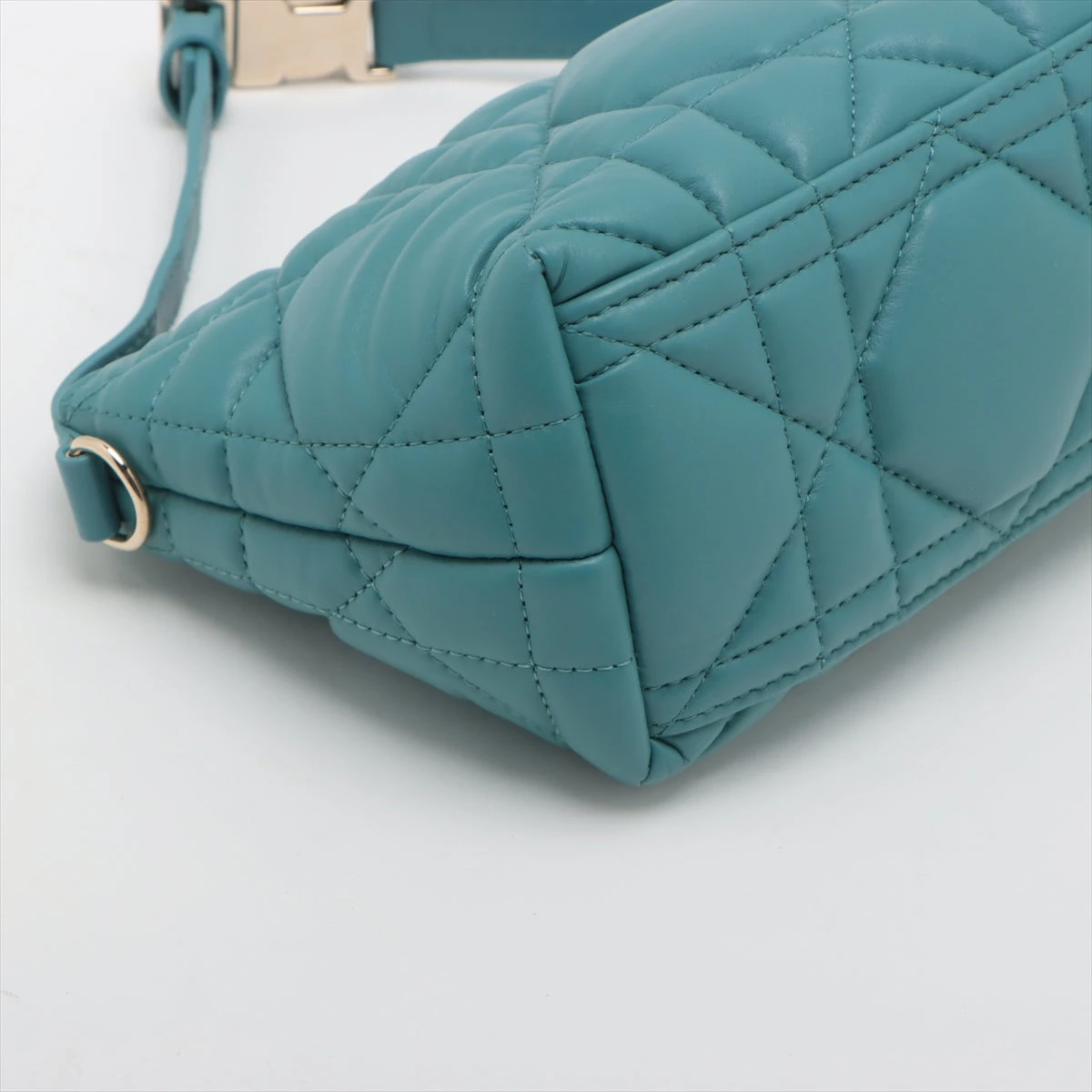 クリスチャンディオール カナージュ ノマドポーチ レザー チェーン