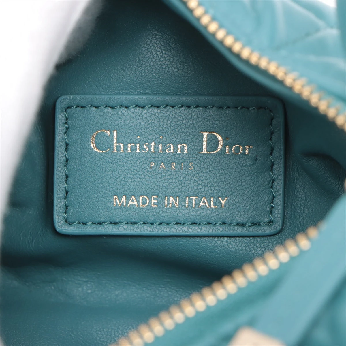 クリスチャンディオール カナージュ ノマドポーチ レザー チェーン