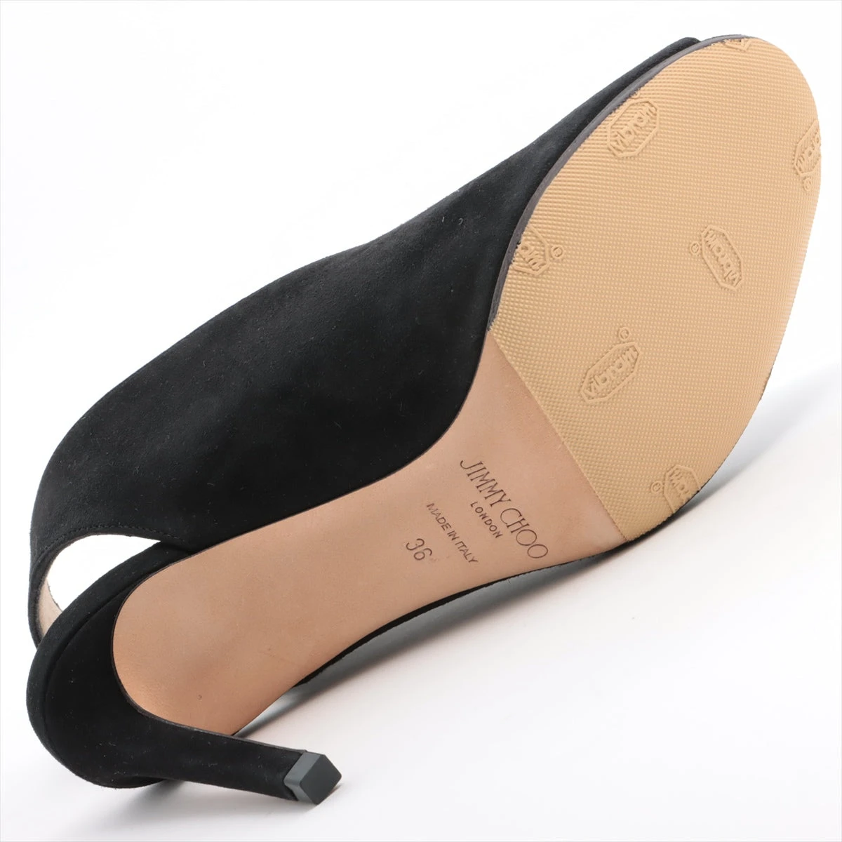 ジミーチュウ オープントゥパンプス 36サイズ 23cm 上品 □美品□JIMMY CHOO ジミーチュウ パンプス サイズ36 靴
