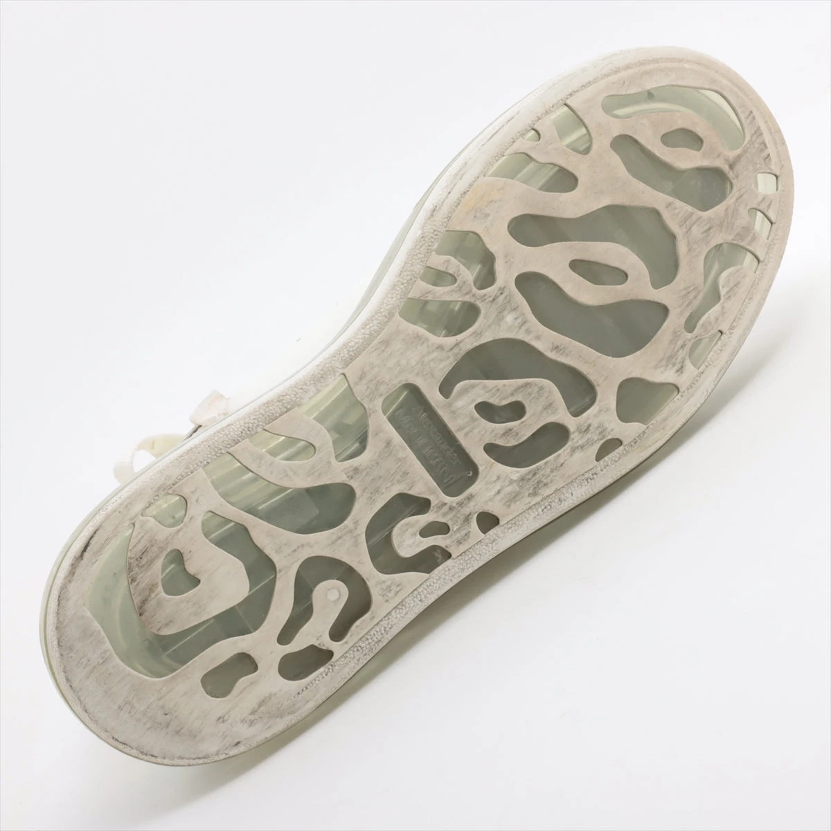 アレキサンダーマックイーン レザー×パテント スニーカー 42 メンズ