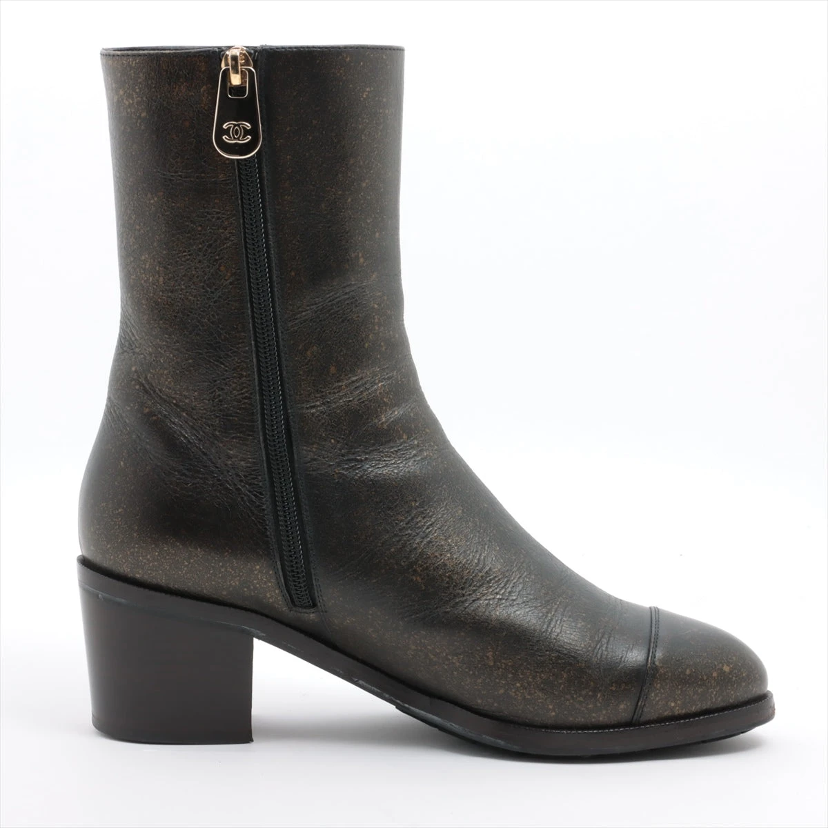 シャネル　レインブーツ　長靴　黒　ブラック　22.5 ココマーク　レディース 渋谷並木橋店】CHANEL シャネル ブーツ レディース ココマーク
